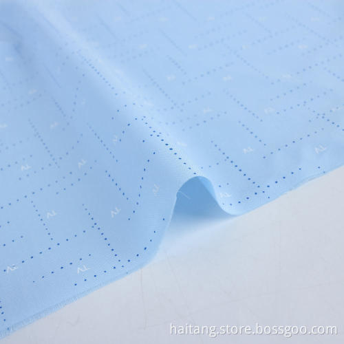 Anti-wrinkle Printing Microfiber fabric Shirt Material Close